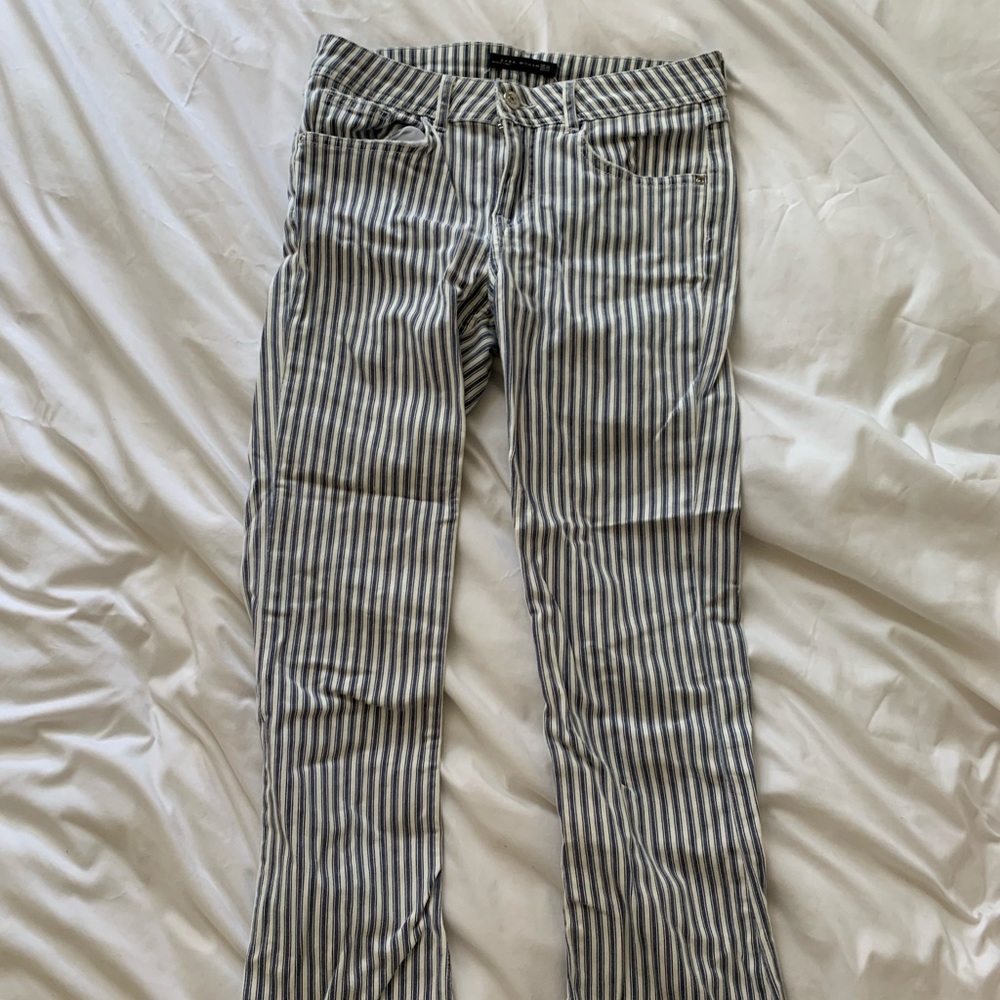 Striped summer jeans!